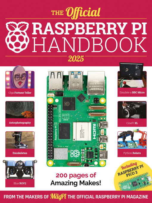 Title details for The Official Raspberry Pi Handbook 2025 by The Makers of The MagPi magazine - Wait list